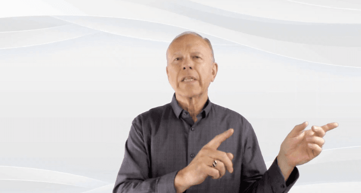 Rob Johnstone providing expert real estate advice on camera, discussing Calgary market trends and home buying tips.