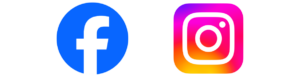 Marketing Your Home Facebook and instagram logos